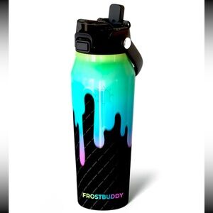 Frost Buddy Cosmic Drip Bottle Buddy 24oz Insulated Tumbler NIB NWT Drip Tumbler